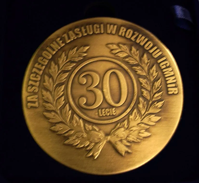 Medaglia «30 anni di IGMNiR»